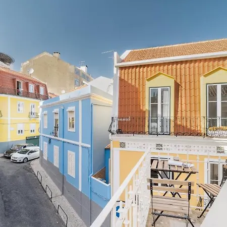 Daire Casa Boma - Lighting & Modern With Balcony - Arroios Ii *